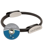 Portable Steel, Foam, Rubber Pilates Ring delivers targeted resistance to increase strength and endurance in the thighs.