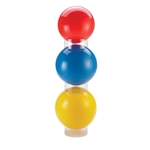 OPTP Clear Balls Stacker - Set of 3