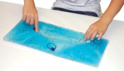 SkiL-Care Sensory Stimulation Gel Pad with Marbles