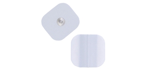 Uni-Patch™ Soft Foam Stimulating Electrodes, 1.75". x 1.75" (4.4 cm x 4.4 cm) Square, Side Pin-Connection