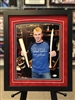 11x14 autographed matted & framed print of St Louis Cardinals 2006 WS MVP David Eckstein