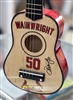 Autographed Adam Wainwright mini guitar St Louis Cardinals