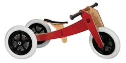 Wishbone Balance Bike 3-in-1 - Red