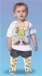 Snorkel Boy T-shirt & Sock Combo