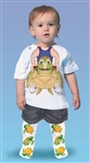 Turtle Rider Boy T-shirt & Sock Combo