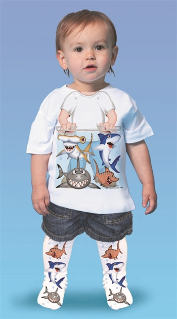 Shark Tank Boy T-shirt & Sock Combo