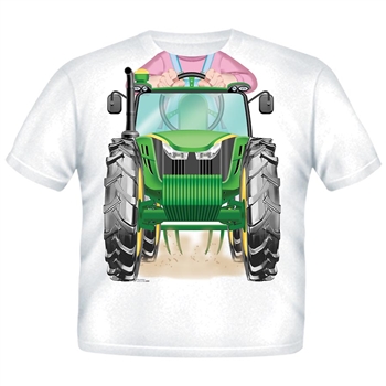 Tractor Rider Girl 2041