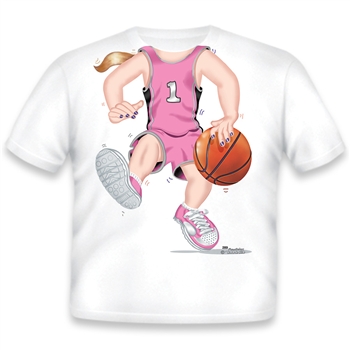Basketball Girl Pink 289