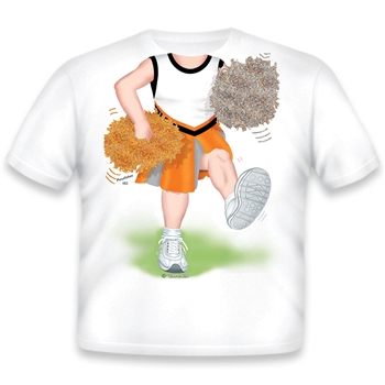 Cheerleader White/Orange/Black 482