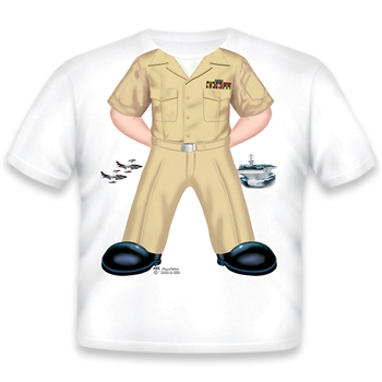 Navy Boy Service Tan 495