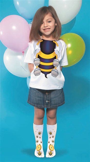 Bee Body T-shirt & Sock Combo