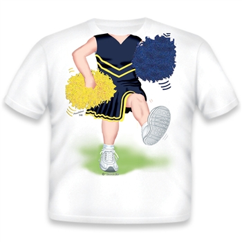 Cheerleader Blue/Yellow 548