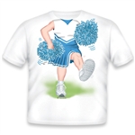 Cheerleader Light Blue White 657