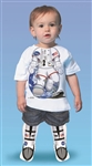 Astronaut Shuttle T-shirt & Sock Combo