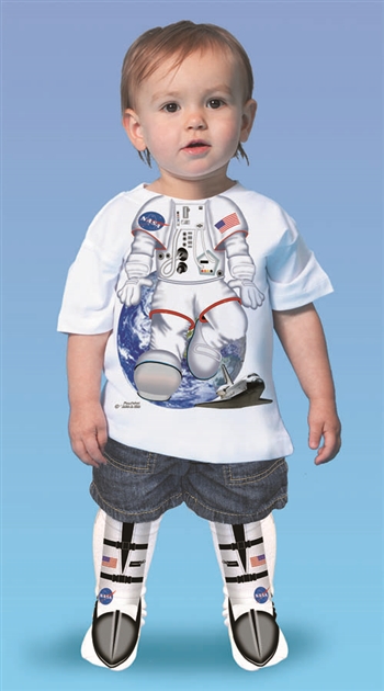 Astronaut Shuttle T-shirt & Sock Combo