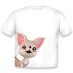 Fennec Fox Sidekick Toddler T-shirt