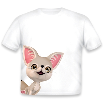 Fennec Fox Sidekick Toddler T-shirt