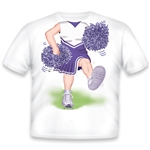 Cheerleader Purple White 843
