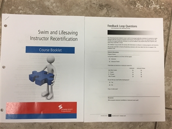 Swim and lifesaving instructor Recertification Course Pac