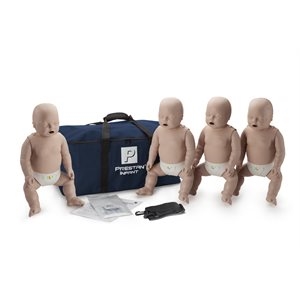 Prestan Professional Infant CPR-AED Training Manikins (4 PK) (w CPR Monitor)