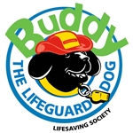 Sticker - Buddy the Lifeguard Dog (QTY 100)