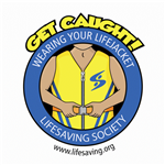 Tattoo - Get Caught Wearing Your LifeJacket (Qty 100)