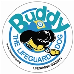 Buddy the Lifeguard Dog Tattoo (Qty 100)