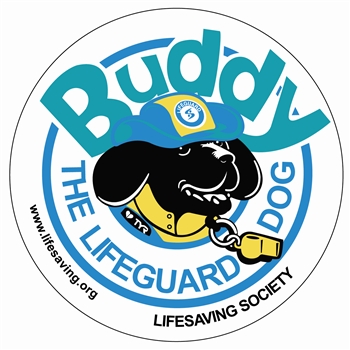 Buddy the Lifeguard Dog Tattoo (Qty 100)