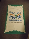 Lifesaving Society  Swim Hanging Fabric Banner
