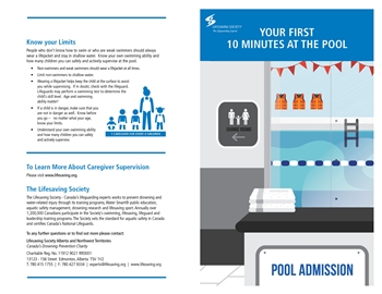 First Ten Minutes at the Pool Brochure (50PK)