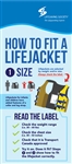 Rack Card - How to Fit a Lifejacket (Pack of 100)