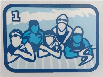 Sticker - Swimmer (QTY100)