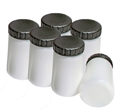 Set of 3- 8 Oz Cups w/Lid For HVLP Gun