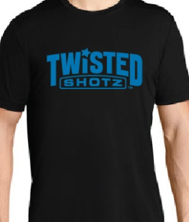 I.D TWISTED SHOTZ BLACK GIVEAWAY T-SHIRT XL
