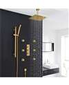 FontanaShowers Gold Thermostatic Rainfall Shower System