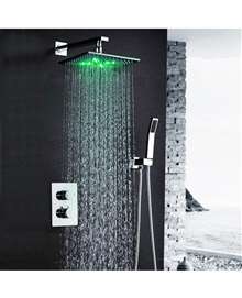 FontanaShowers Sagua Wall Mount LED Shower Set