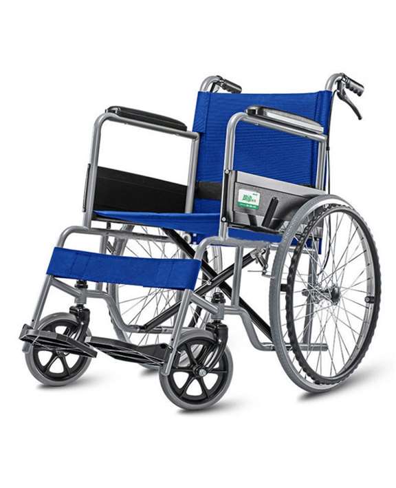 HG Light Weight Foldable Wheel Chair With Brakes