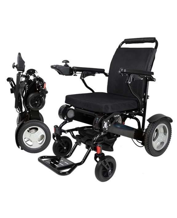 HG Electric Wheelchair Folds Easily For Car Truck Airplane Transport