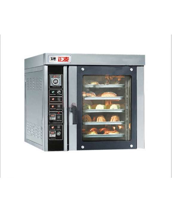 HG Commercial Kitchen Electric 5 Trays Stainless Steel Oven With Baking Rack