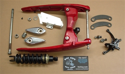 Victory Jackpot Complete Rear Suspension - Red