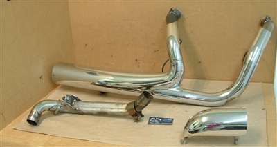 2016 Indian Roadmaster Exhaust Header Pipes & Shields ASM