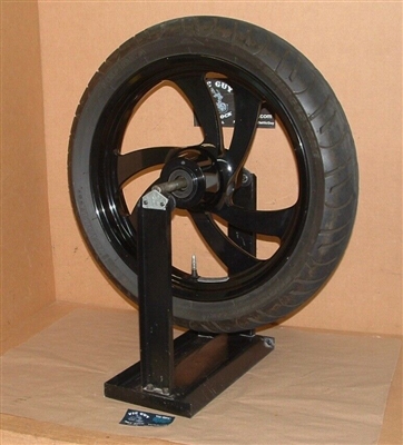 Victory Kingpin 8-Ball Front Wheel & Bridgestone Tire - Black