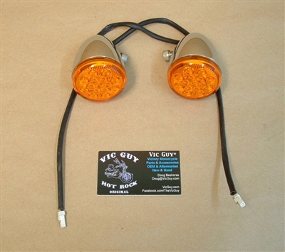 14-22 Indian Front Turn Signals Set - Chief Classic Springfield