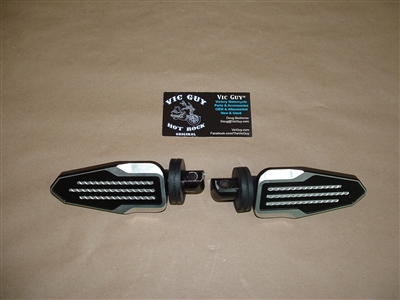 Victory Black Billet Foot Pegs