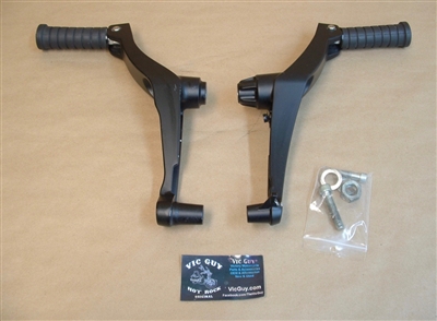 Victory Cross Country Passenger Pegs & Mounts Set