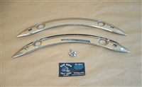 Indian Chrome Fender Strut Set