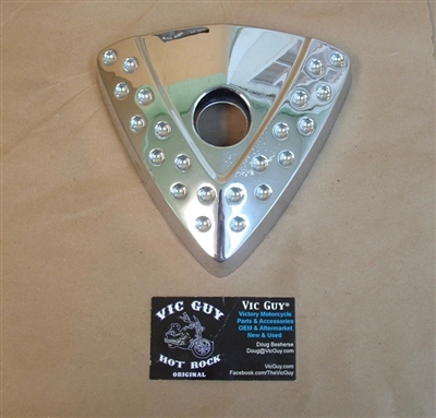 Victory Chrome Ignition Cover Wedge