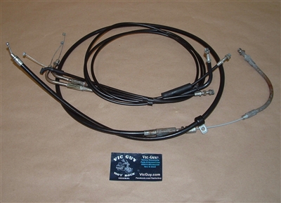 Kingpin Clutch & Throttle Cable Set