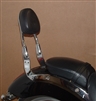 Victory Chrome Sissybar Backrest -Kingpin Vegas Highball Gunner