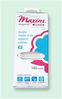 Maxim Organic Cotton Swabs- case